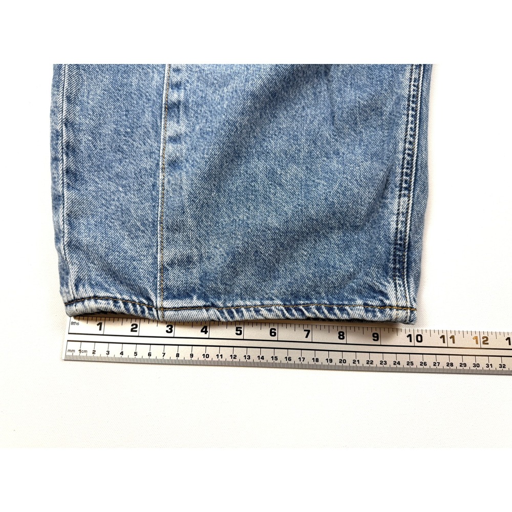 GAP BARREL Jeans DISTRESSED Blue Denim JEANS Women's Size 30/10R (33x26) #1760 - Picture 6 of 11